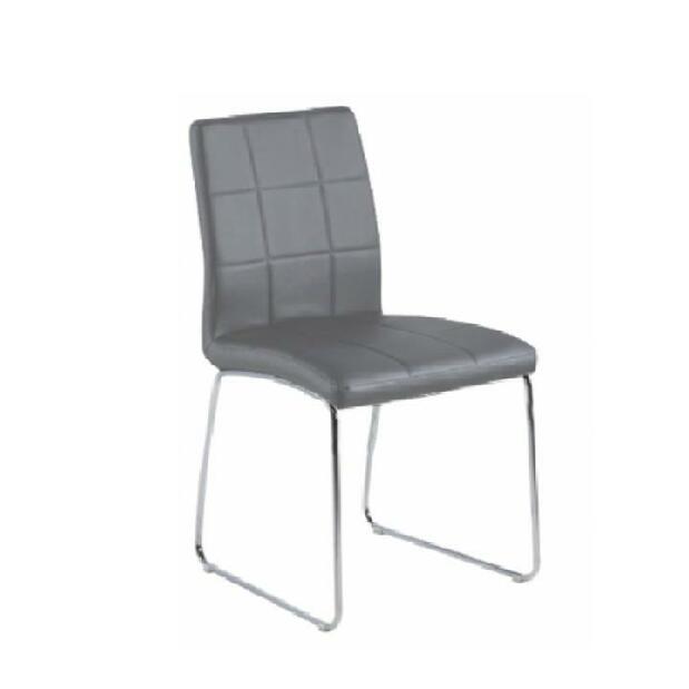 Jedálenská stolička Sida (sivá)