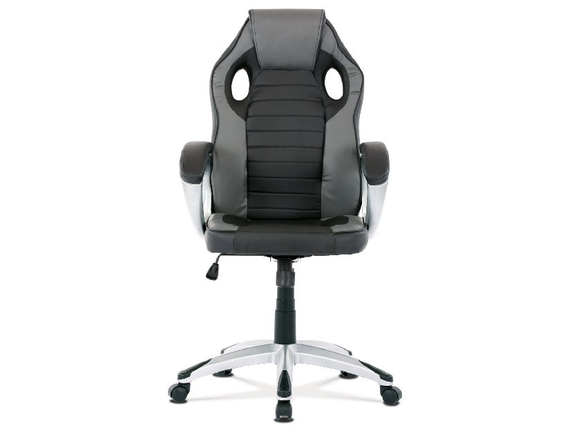 Kancelárska/herná stolička Zarena-Z507-GREY (čierna + tmavosivá)