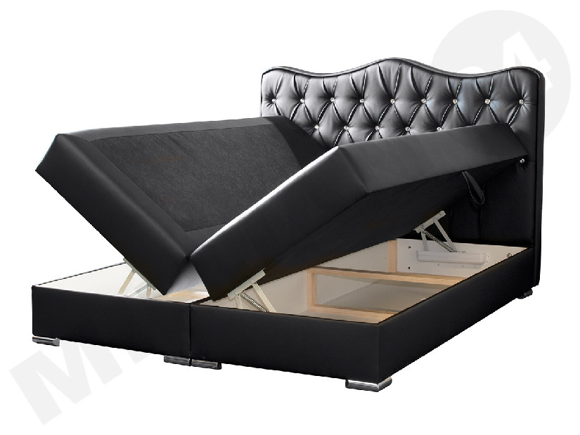 Manželská posteľ Boxspring 180 cm Medrins *bazár