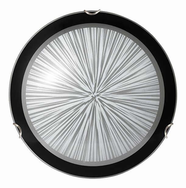 Stropné svietidlo Sphere 1857 (čierna + biela + chrómové úchytky)