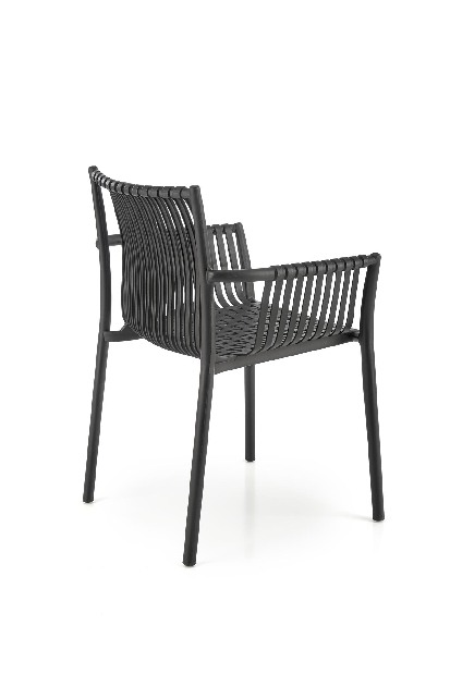 Jedálenská stolička Klaudet (čierna)
