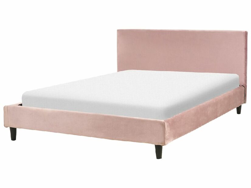 Manželská posteľ 140 cm Ferdinand (ružová) (s roštom)