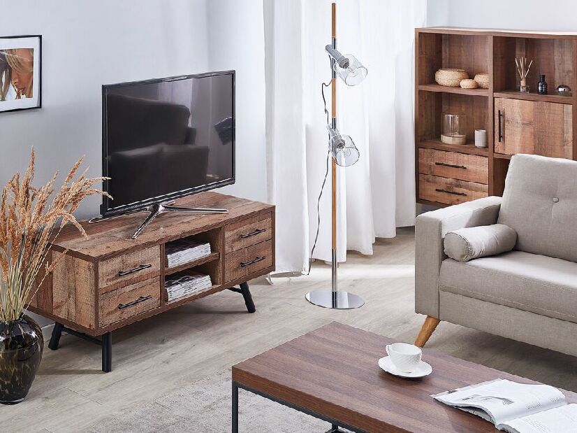 TV stolík/skrinka Adana (svetlé drevo)