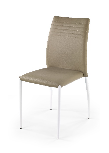 Jedálenská stolička K 168 biela + béžová