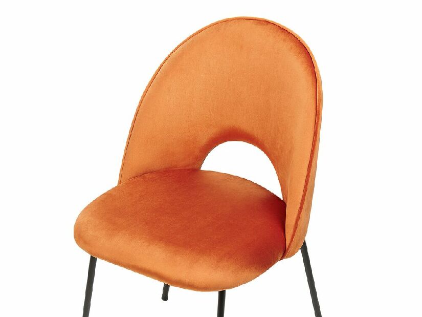 Set 2 ks jedálenských stoličiek Clarissa (oranžová)