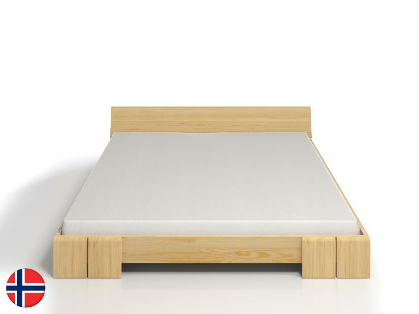 Jednolôžková posteľ 90 cm Naturlig Galember (borovica) (s roštom)