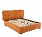 Čalúnená posteľ 160x200 cm Arianna (oranžová)