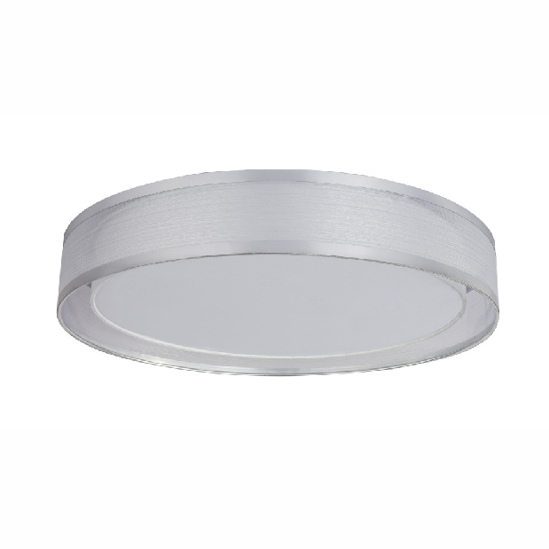Stropné/nástenné svietidlo LED Naxos 15259D4 (chróm + biela) (Stmievateľné)