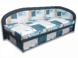 Jednolôžková posteľ (váľanda) 90 cm Melvin (Ramona 3A + Falcone 5) (P)