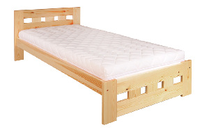 Jednolôžková posteľ 90 cm LK 145 (masív)
