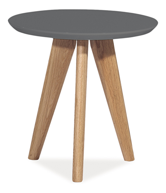 Barový stôl Milan S1 (lesk vysoký sivý)