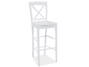 Jedálenská stolička Carolann (biela)