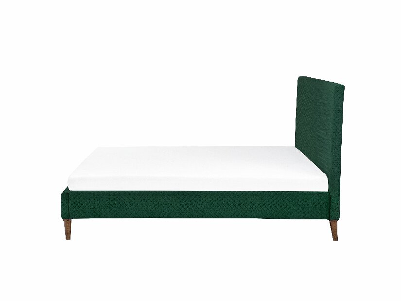 Manželská posteľ 180 cm BARON (s roštom) (zelená)