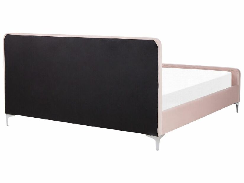 Čalúnená posteľ 180x200 cm Laraine (ružová) (s roštom)