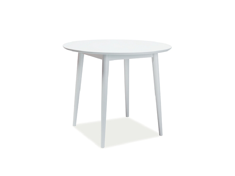 Jedálenský stôl Lazaro (biela + biela) (pre 4 osoby)