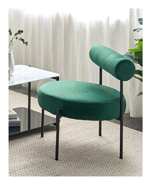 Jedálenská stolička Astrun (smaragdová)