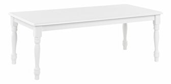 Konferenčný stolík Kokza (biela)
