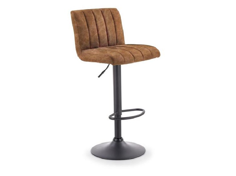 Barová stolička Hurra (hnedá + čierna)