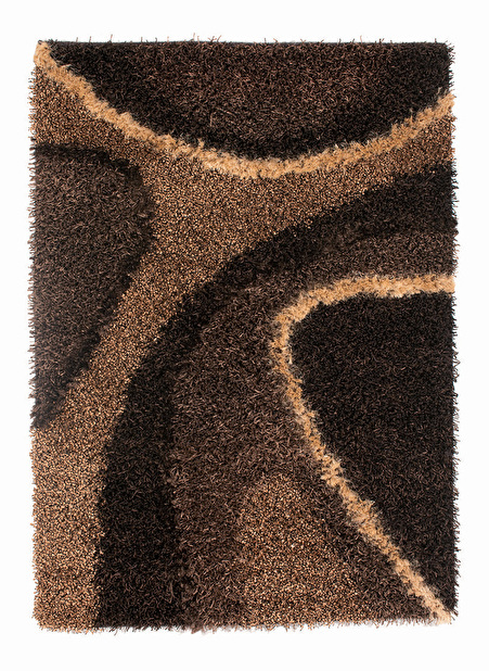 Ručne viazaný koberec Bakero Delphi Coffee brown