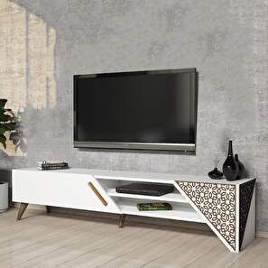 TV stolík/skrinka Berny 2 (biela)