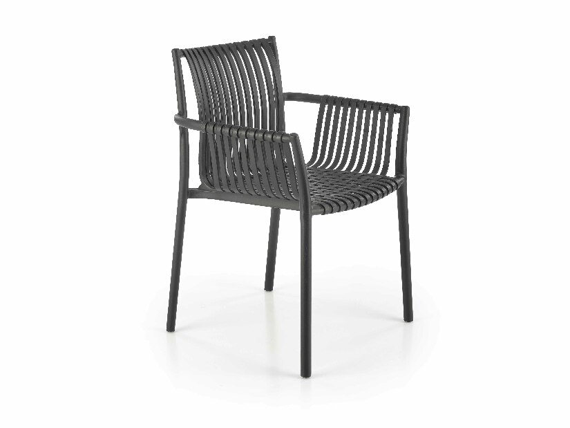 Jedálenská stolička Keto (čierna)