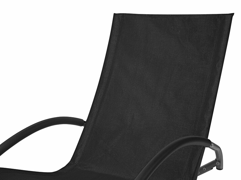 Záhradná stolička Cassa (čierna)