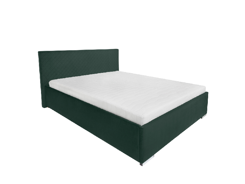 Manželská posteľ 140 cm BRW Syntia II (zelená)