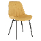 Jedálenská stolička Halana (žltá)