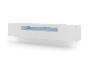 TV stolík/skrinka Aurora 200 (biela matná)