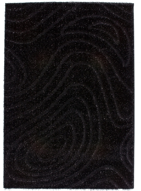 Kusový koberec Sedef 275 Black (150 x 80 cm)