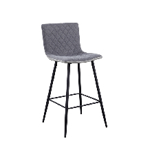 Barová stolička Torguna (sivá)