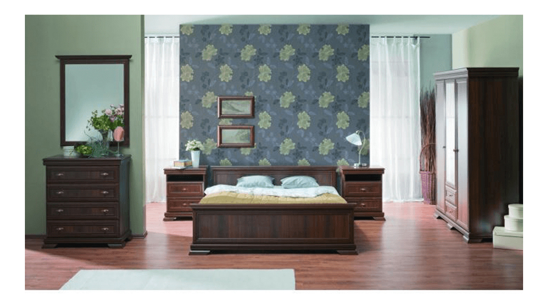 Manželská posteľ 180 cm Kraz KLS2 (s roštom)