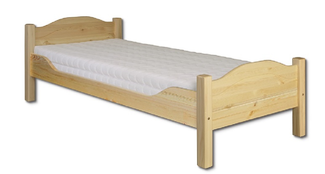 Jednolôžková posteľ 90 cm LK 116 (masív)