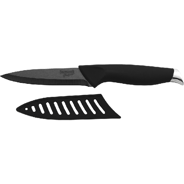 Kuchynský nôž Lamart 10cm (čierna)