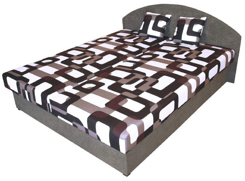 Manželská posteľ 160 cm Benab Sara (+ rošty a matrace) *výpredaj
