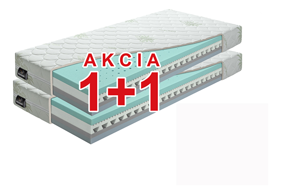 Penový matrac Benab Omega Flex Duo 200x80 cm (T3/T4) *AKCIA 1+1 *výpredaj