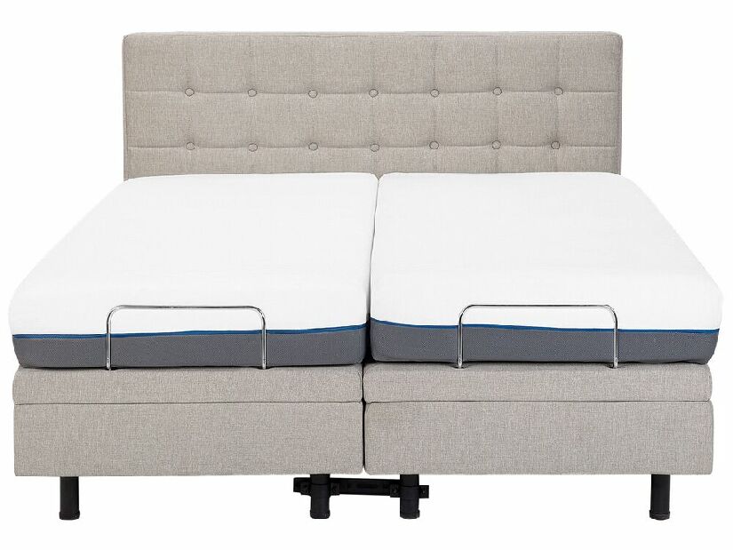 Manželská posteľ 180 cm DUCHE (béžová)