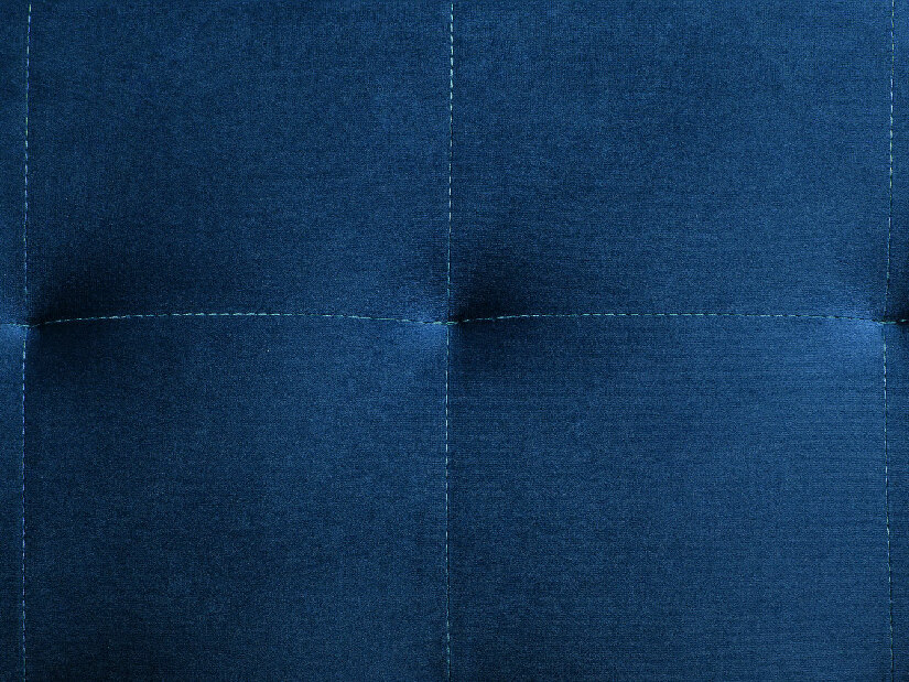 Rohová sedačka U Aberlady 2 (námornícka modrá) (s taburetkou) (P)