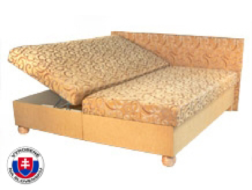 Manželská posteľ 160 cm Tamara (so sendvičovým matracom)