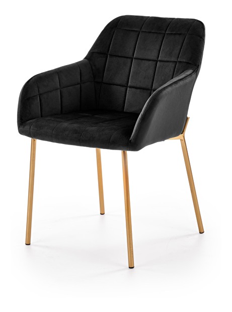 Jedálenská stolička Malabo (čierna) *výpredaj