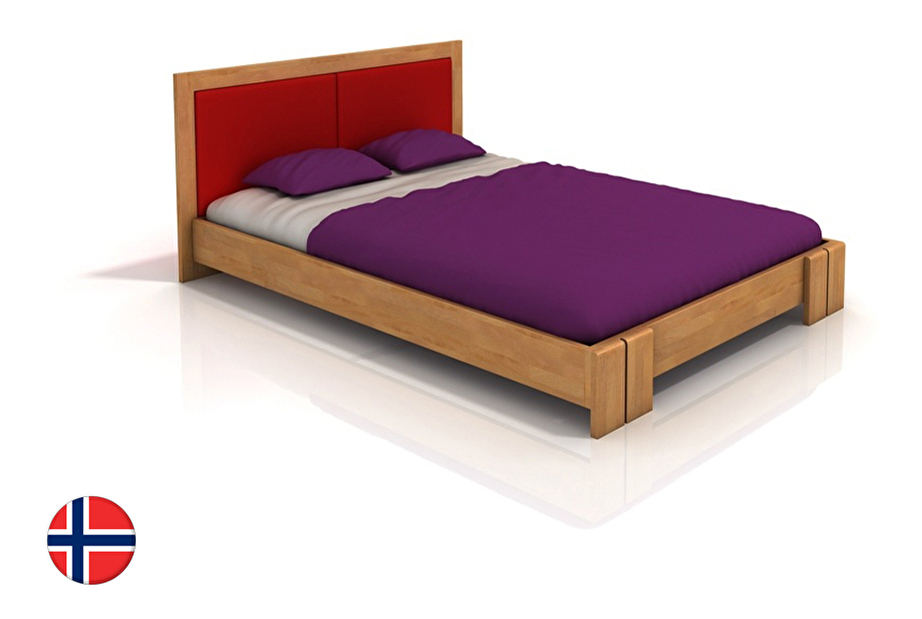 Manželská posteľ 200 cm Naturlig Manglerud (buk)