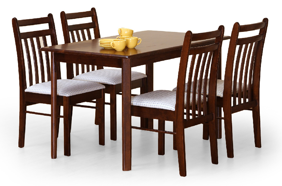 Jedálenský stôl Calvin Čerešňa antická (pre 4 osoby)