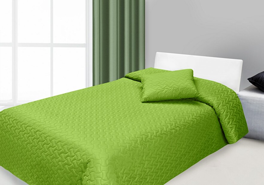 Prehoz na posteľ 210x170cm Hugo (zelená)