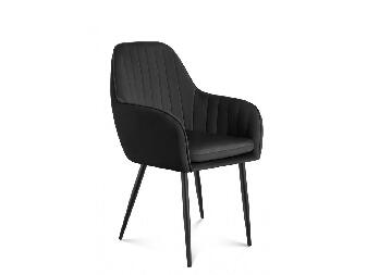 Jedálenská stolička Pamper 6 (čierna)