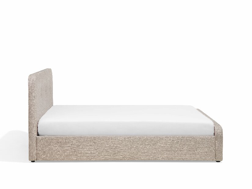 Manželská posteľ 180 cm ROME (s roštom a úl. priestorom) (béžová)