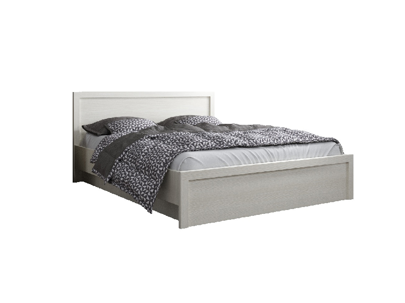 Manželská posteľ 160 cm Jolene (biela) (s roštom)