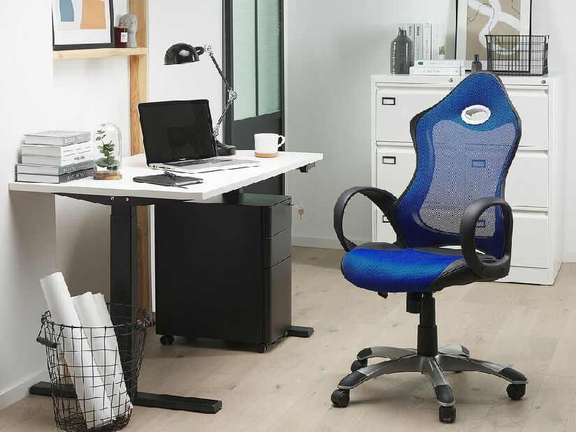 Kancelárska stolička Isit (kobaltová)