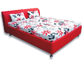 Manželská posteľ 160 cm Renata 1 (s penovými matracmi)
