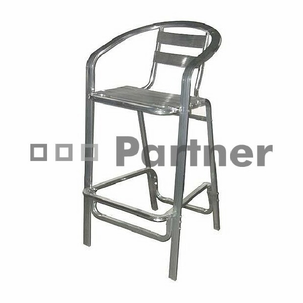 Záhradná barová stolička MC 014 (hliník)
