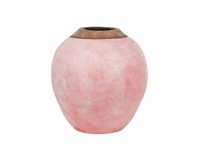 Váza LAURECIA 31 cm (keramika) (ružová)